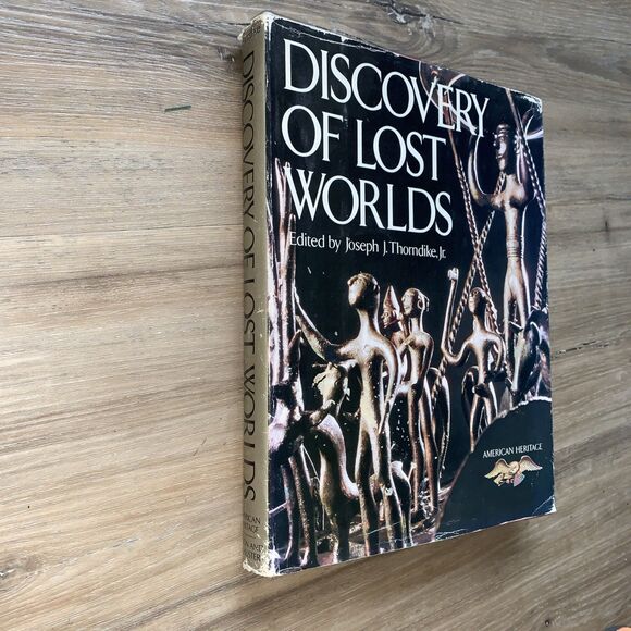 Discovery of Lost Worlds Hardcover Joseph J Thorndike Jr1979 American Heritage - Picture 11 of 12